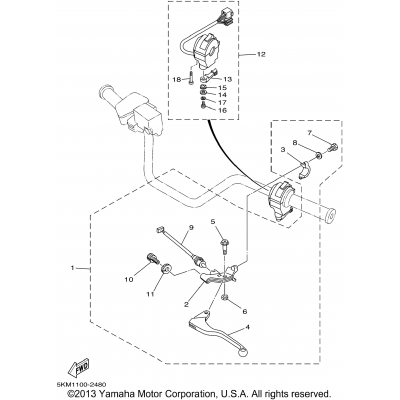 Handle Switch Lever