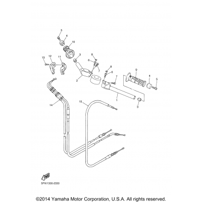 Steering Handle Cable