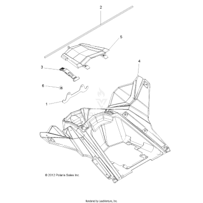 BODY, STORAGE, REAR - A19SVA85BG (49ATVSTORAGERR13850SCRAM)