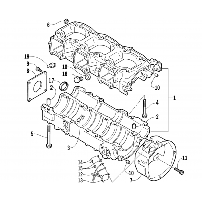 CRANKCASE ASSEMBLY