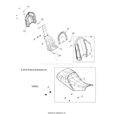 BODY, SEAT - A17SJE57AU [100503]