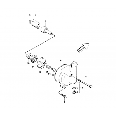 WATER PUMP ASSEMBLY