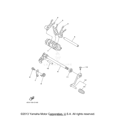 SHIFT CAM FORK