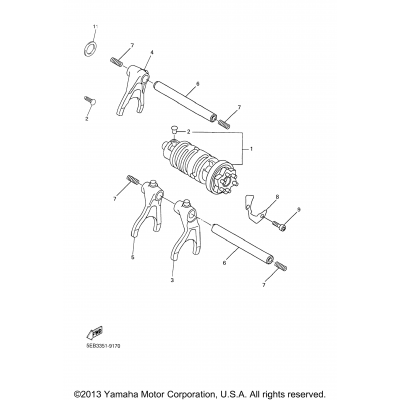 Shift Cam Fork