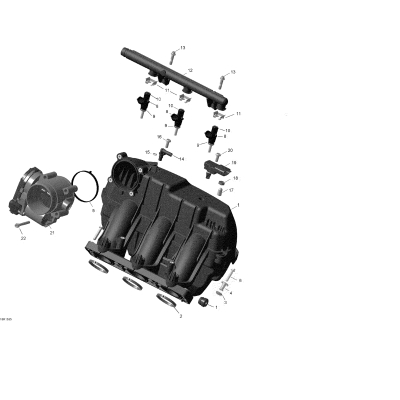 02- Air Intake Manifold and Throttle Body