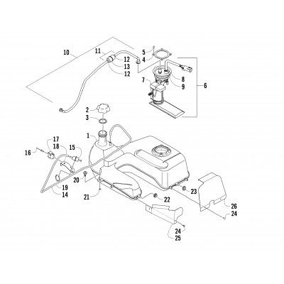 GAS TANK ASSEMBLY