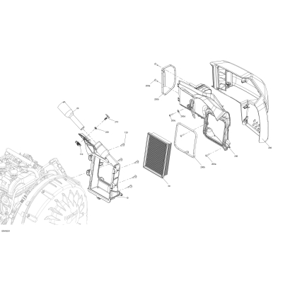 02- Engine - RH Air Intake
