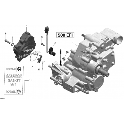 Gear Box Assy And 4X4 Actuator