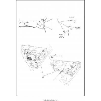 WIRING HARNESS, MAIN - FLHTCUTG (6 OF 9)