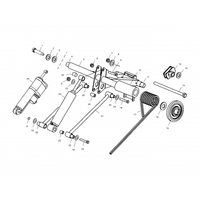 Rear Torque Arm S03nk7cs/As03nl7cs/As03nk8cs/A/As03nm8cs