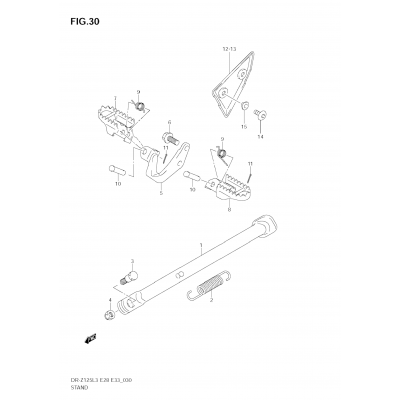 STAND (DR-Z125LL3 E33)