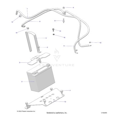 ELECTRICAL, BATTERY - A25SXM95AL (C102464)