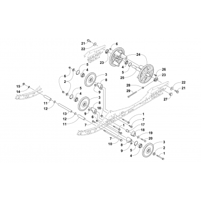 IDLER WHEEL ASSEMBLY