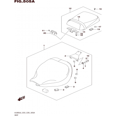 SEAT (VL800L6 E03)