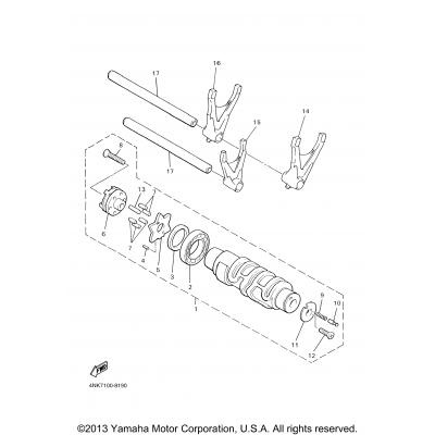 Shift Cam Fork