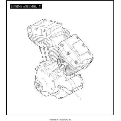 ENGINE ASSEMBLY - TWIN CAM 96™