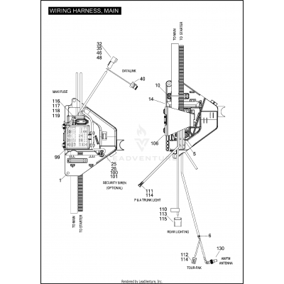 WIRING HARNESS, MAIN (4 OF 6)