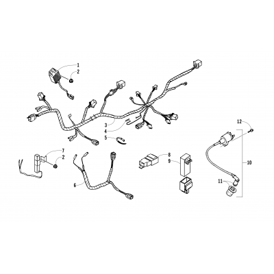 ELECTRICAL AND WIRING HARNESS ASSEMBLY