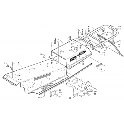 TUNNEL AND REAR BUMPER