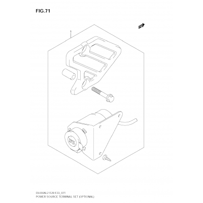 POWER SOURCE TERMINAL SET (OPTIONAL)