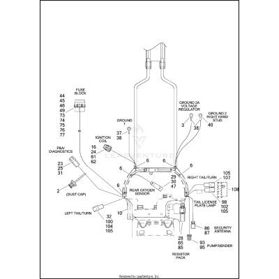 WIRING HARNESS, MAIN (3 OF 5)