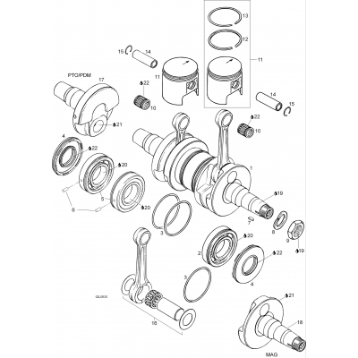 01- Crankshaft And Pistons