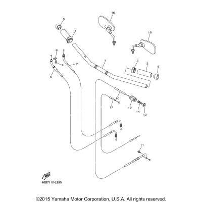 Steering Handle Cable