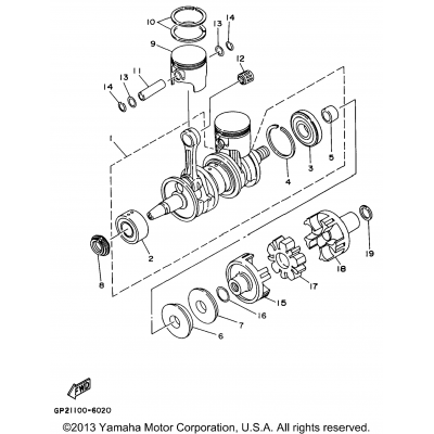 Crankshaft - Piston