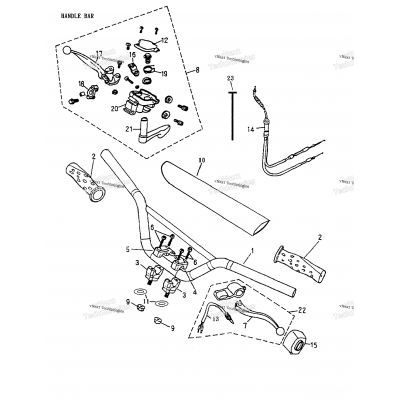 Handlebar 166A-21