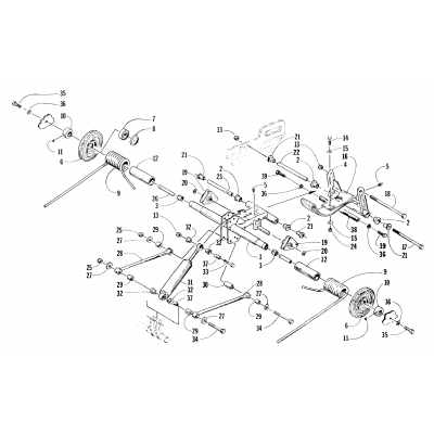 REAR SUSPENSION/REAR ARM ASSEMBLY