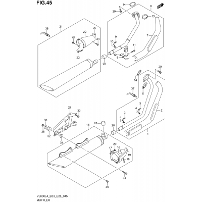 MUFFLER (VL800TL4 E33)