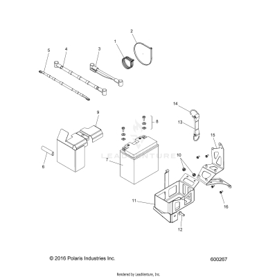 ELECTRICAL, BATTERY and CABLES - S19EGK8PS E.S. (600267)