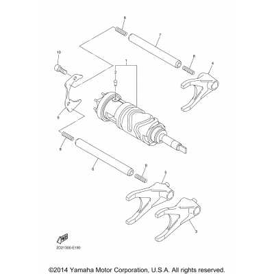 Shift Cam Fork