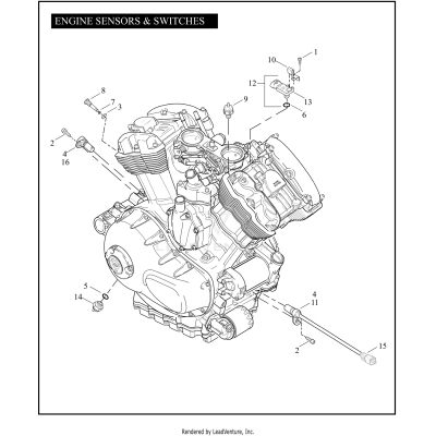 ENGINE SENSORS & SWITCHES
