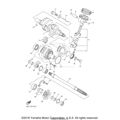 CRANKSHAFT PISTON