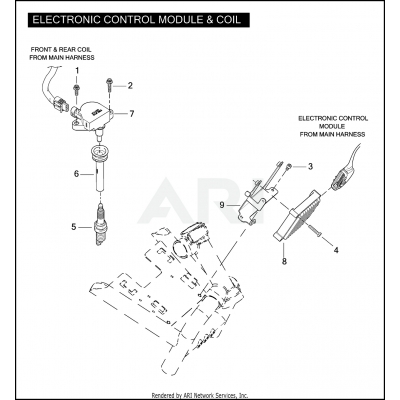 ELECTRONIC CONTROL MODULE & COIL