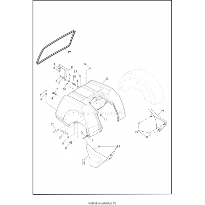 BODY ASSEMBLY AND SIDE COVERS