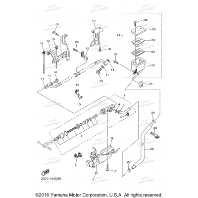 Rear Master Cylinder