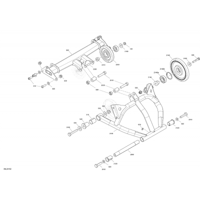 08- Suspension, Rear - Upper Section - RE 3700