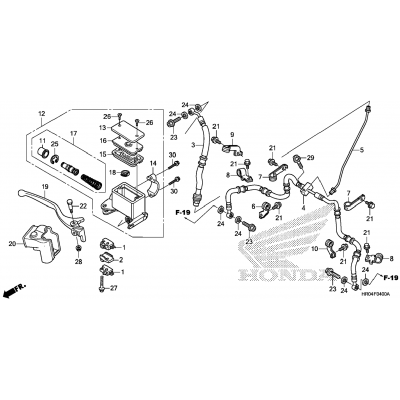 FRONT BRAKE MASTER CYLINDER