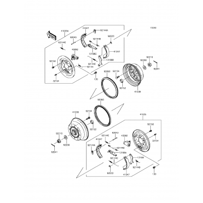 Front Hubs/Brakes