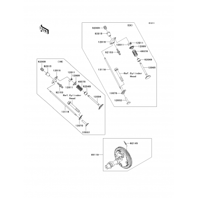 Valve(s)/Camshaft(s)