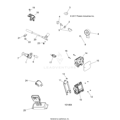 ELECTRICAL, SWITCHES, SENSORS and ECM - A19SHE57FP [101464]
