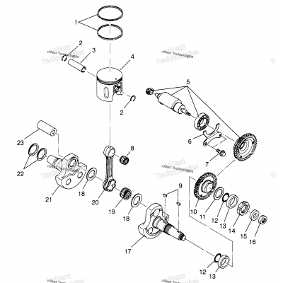 Crankshaft & Piston Xpress (4935923592D013)