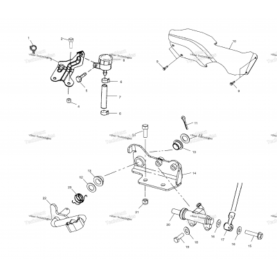 Rear Brake Master Cylinder