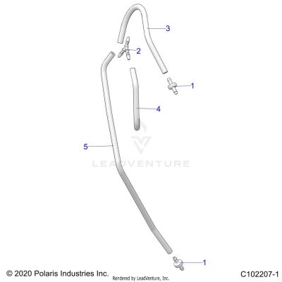 FUEL SYSTEM, FUEL TANK VENTING - A25SGE95CT/ET (C102207-1)