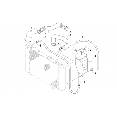 RADIATOR HOSE ASSEMBLY