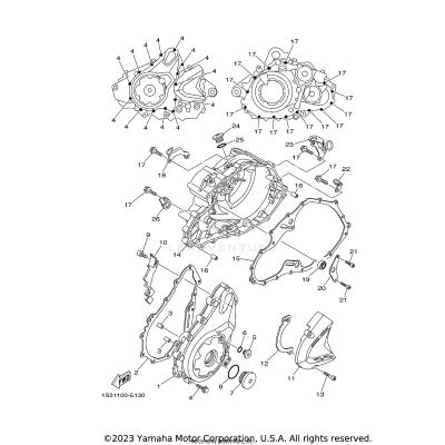 CRANKCASE COVER 1