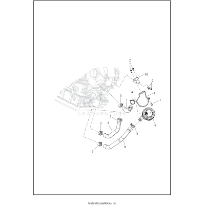 COOLANT PUMP AND HOSES