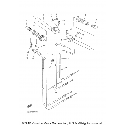 Steering Handle Cable